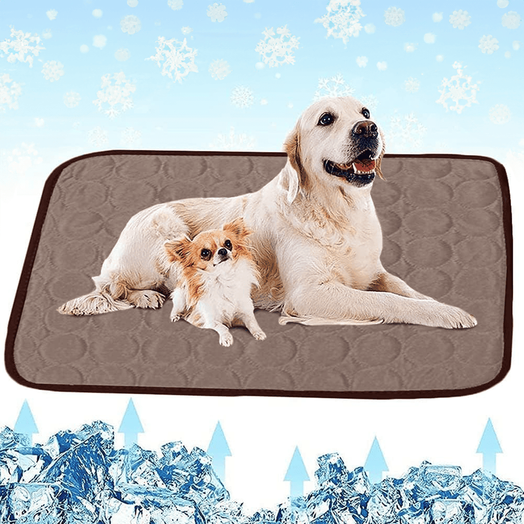 Dog Cooling Mat | 3 Layer Fabric CoolCore Fibre Urine Absorption