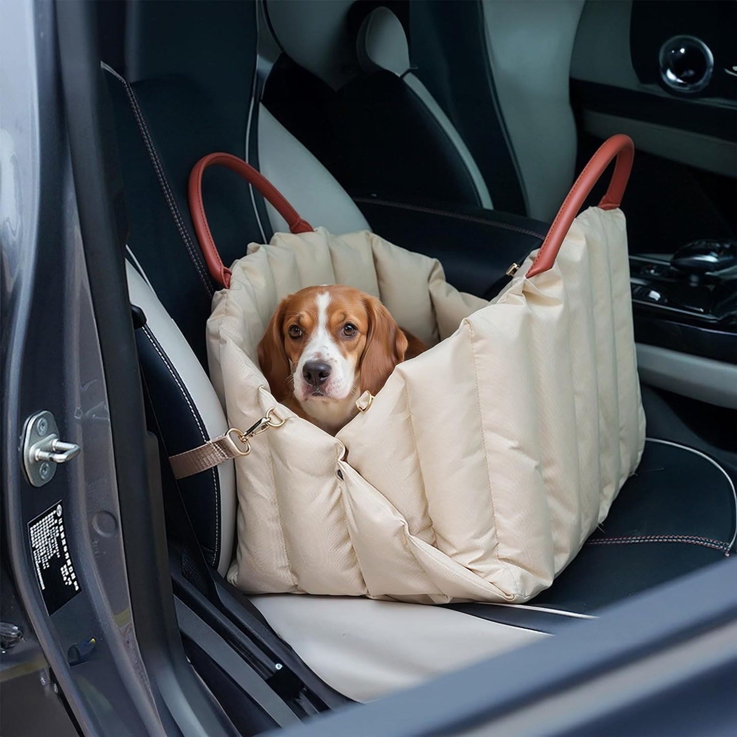 BellaPaws 2-in-1 Dog & Cat Car Seat and Carrier (S & L Sizes)