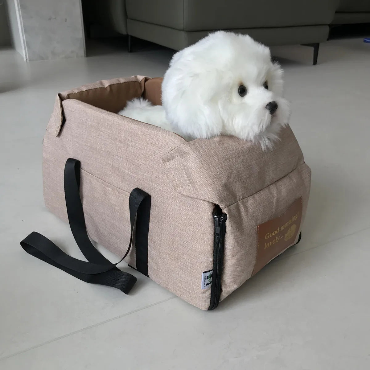 Comfy 2-in-1 Dog & Cat Car Seat and Carrier (S & L Sizes)