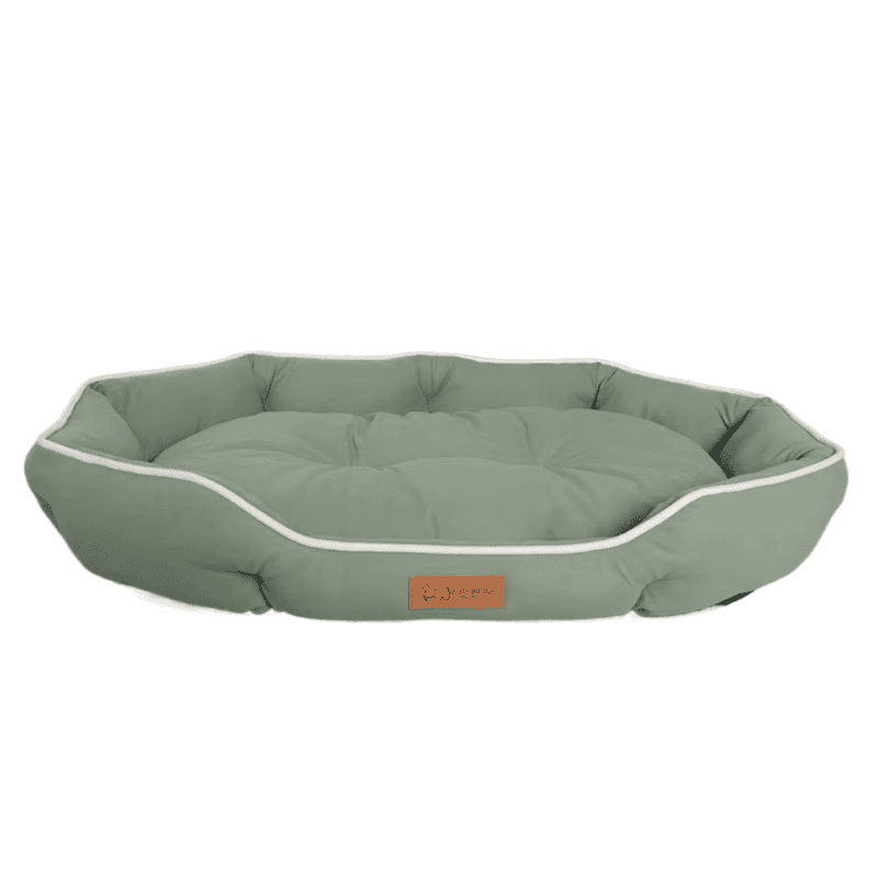 CozySpace Anti-Stress Flanell Dog Bed with Double PP-Cotton Filling / Reinforced Siderest