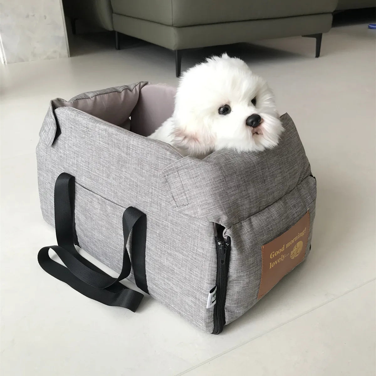 Comfy 2-in-1 Dog & Cat Car Seat and Carrier (S & L Sizes)
