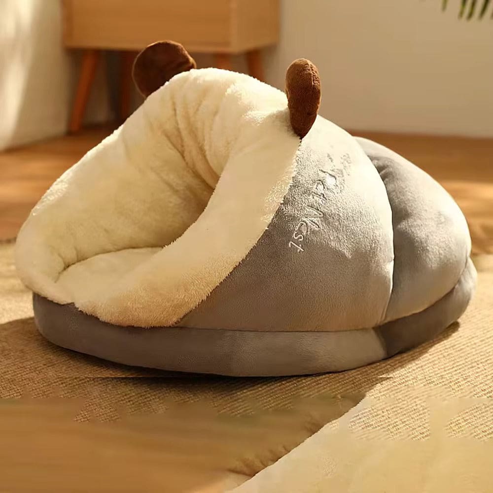 Cozy Slipper Dog Bed – Breathable, Foldable & Machine Washable Dog Bed / Cat Bed