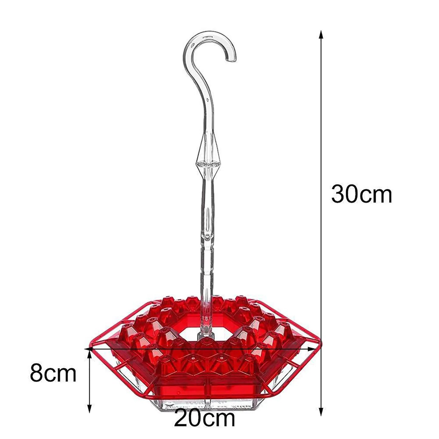 Ant Proof Hummingbird Feeder Outdoor Hanging Perch