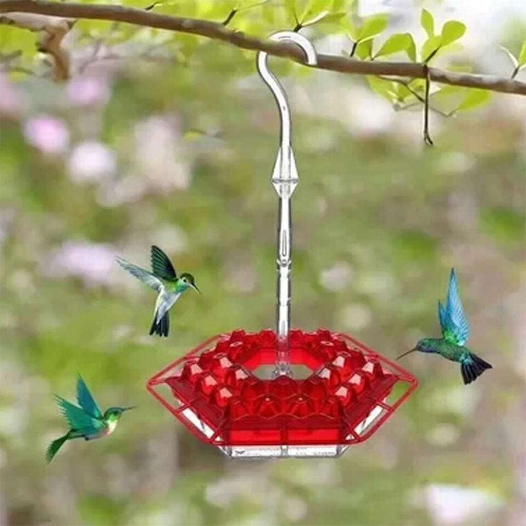 Ant Proof Hummingbird Feeder Outdoor Hanging Perch