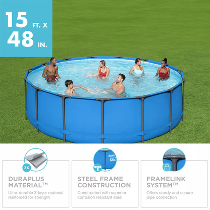 Above Ground Pool | Steel Frame, 3-Ply Liner