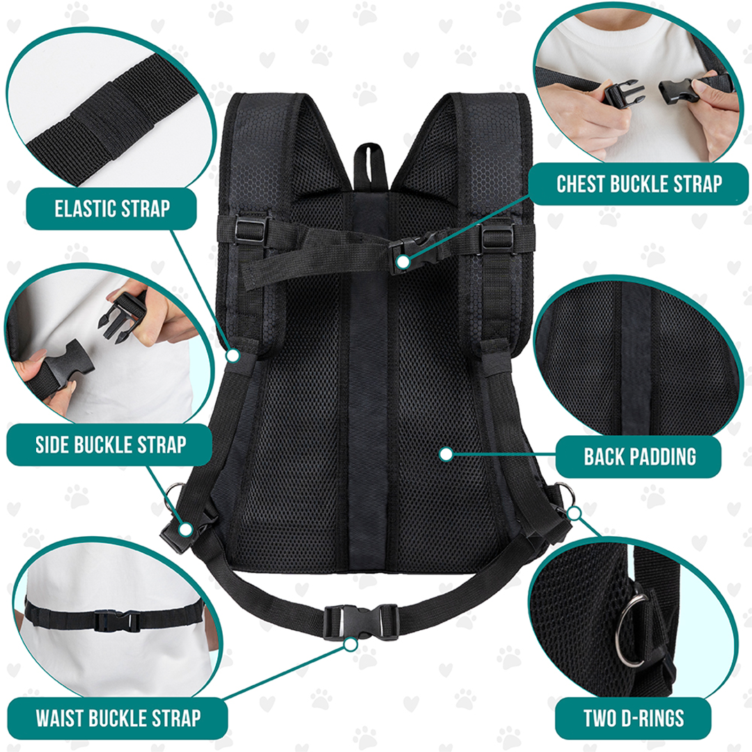 Pet / Dog / Cat Carrier Backpack Travel Bag Head Out