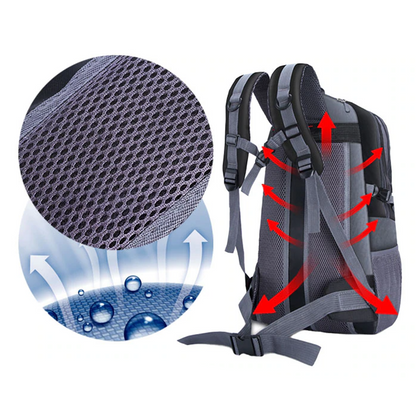 40L Men / Women Light Weight Travel Backpack Rucksack | School Bag Hiking / Camping Bag