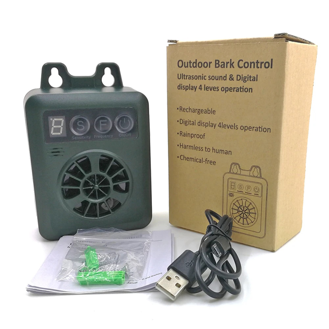 Anti Barking Device - waterproof, noise / harm free