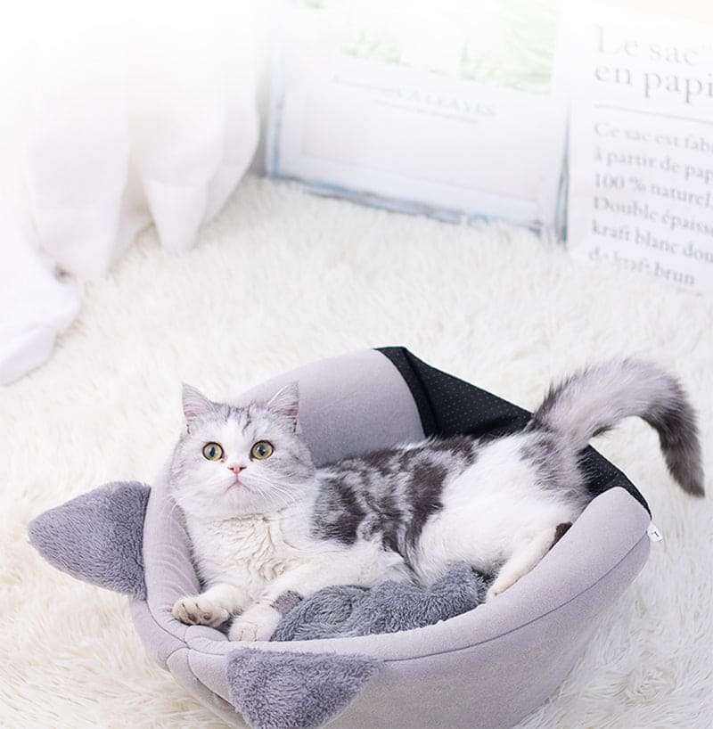 Cozy 2-in-1 Cat Cave & Bed