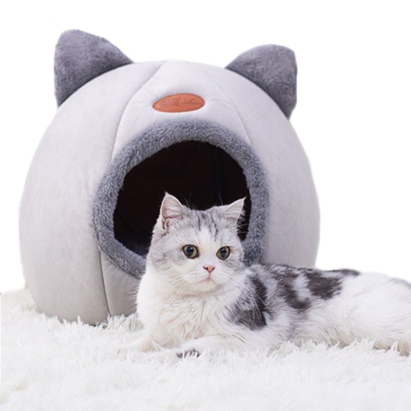 Cozy 2-in-1 Cat Cave & Bed
