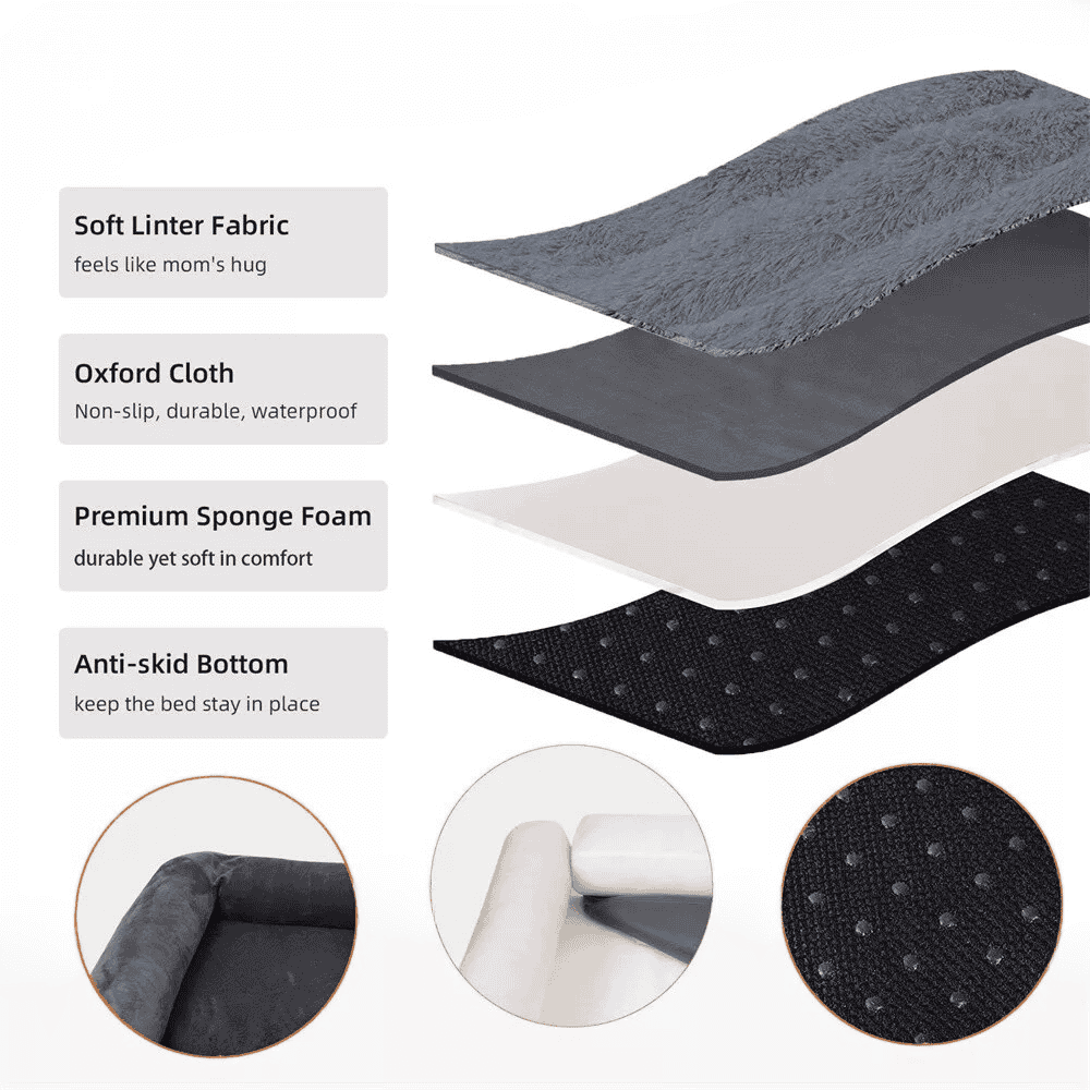 Luxe Orthopedic Dog Bed - Joint Prevention / Waterproof (L-XXL)