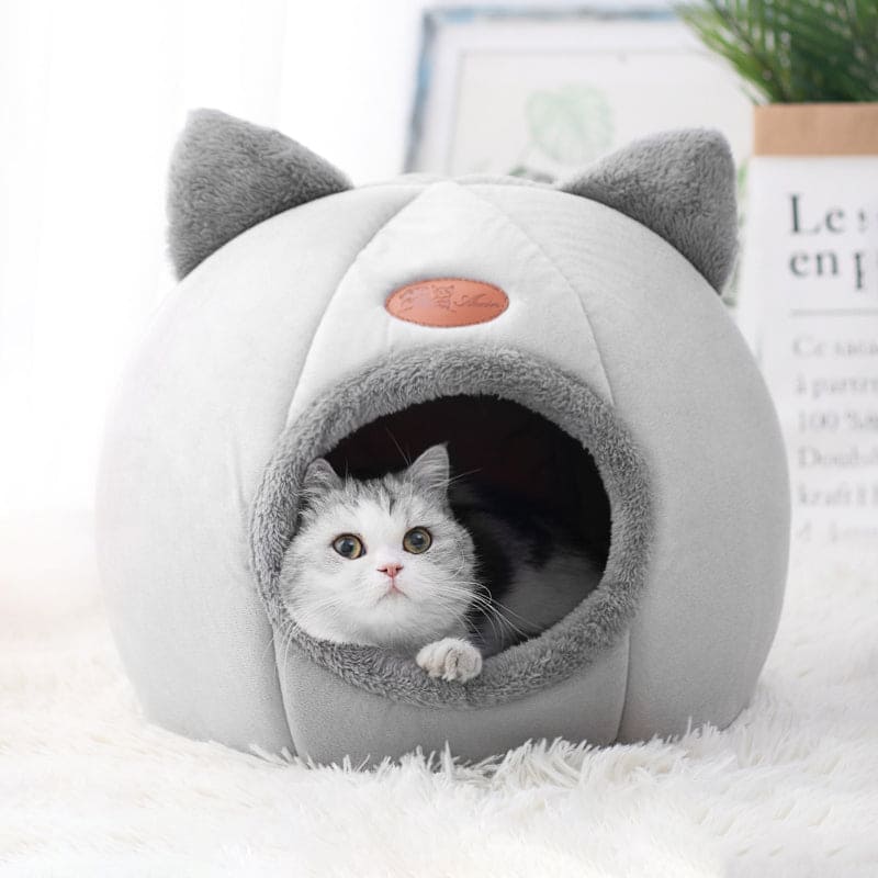 Cozy 2-in-1 Cat Cave & Bed
