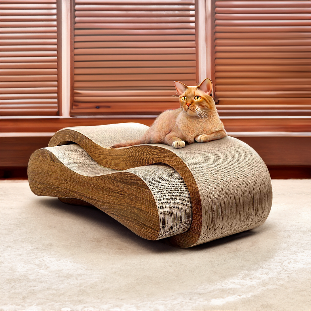 Cat Scratching Post Lounge Set