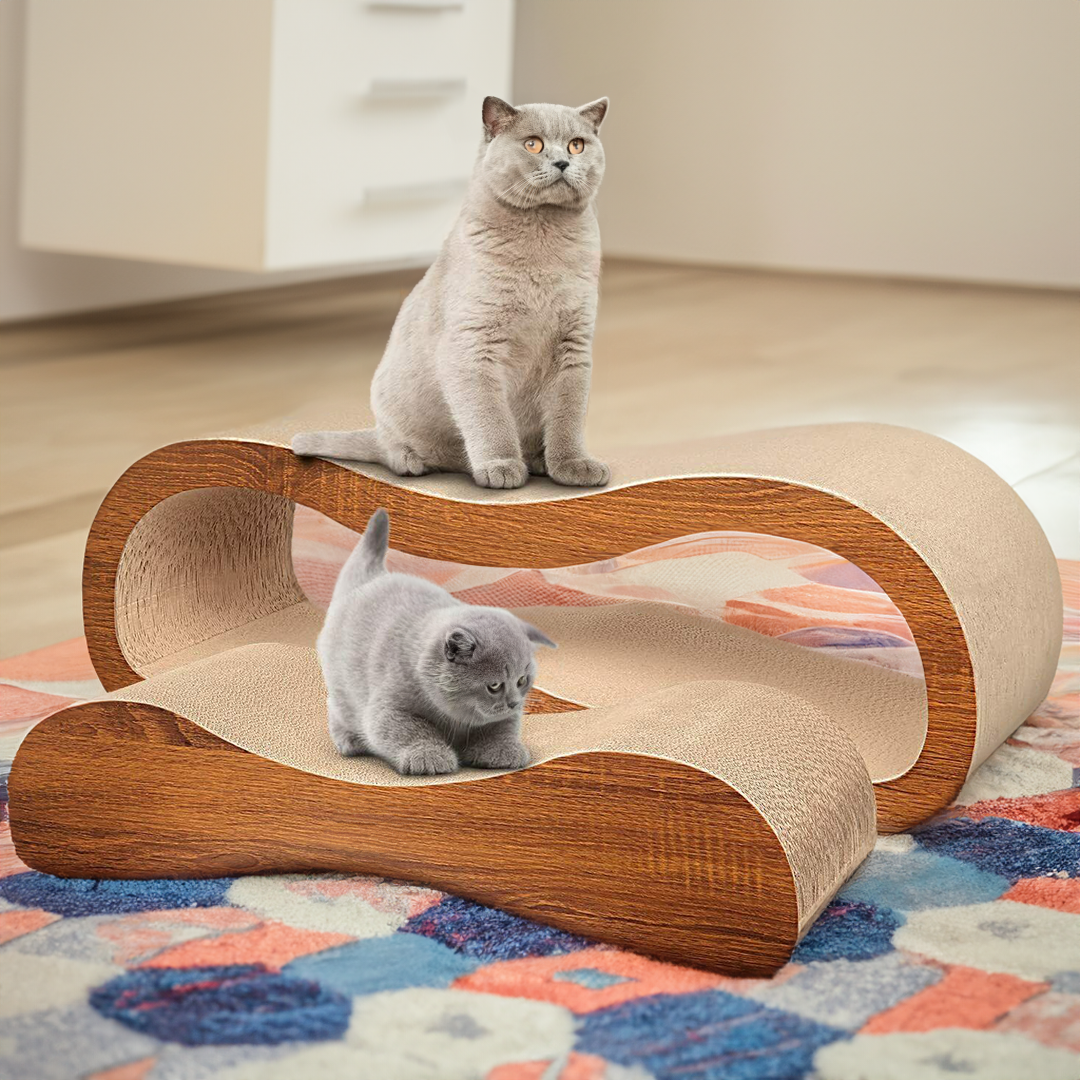 Cat Scratching Post Lounge Set