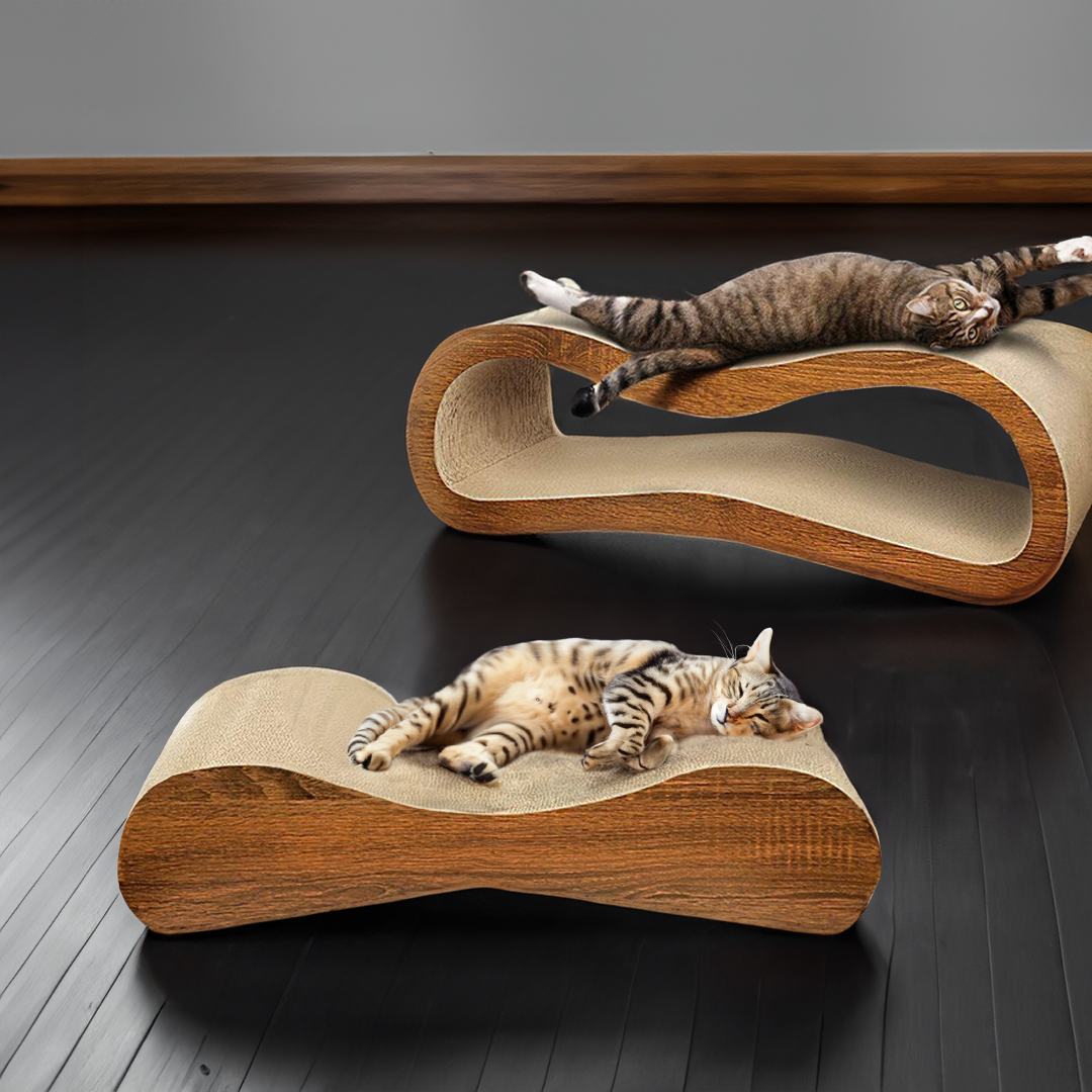 Cat Scratching Post Lounge Set